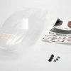 Traxxas Clear Jato Body (requires Painting)/window Lights Decal Sheet/ Wing And Aluminum Hardware