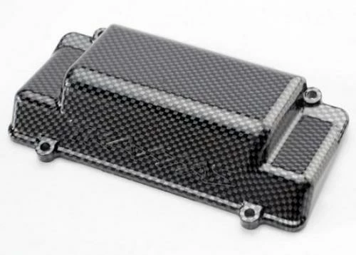 Traxxas Battery Box Cover Bumper (rear) Exo-Carbon Finish (Jato)