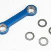 Traxxas Machined 6061-T6 Blue-anodized Aluminum Drag Link And 5x8x2.5 Ball Bearings