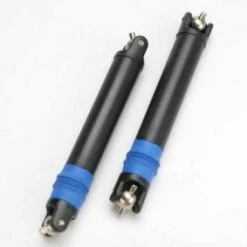 Traxxas Half Shaft Set Left Or Right (internal Splined Half Shaft/ External Splined Half Shaft/ Rubber Boot/ Metal U-joints) (assembled With Glued Boot) (2 Assemblies)