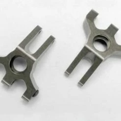 Traxxas 6061-T6 Titanium-Anodized Aluminum Stub Axle Carriers (rear)