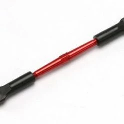 Traxxas Turnbuckle Aluminum (red-anodized) Front Toe Link 61mm (1) (assembled With Rod Ends And Hollow Balls) (see Part 5539X For Complete Set Of Jato Aluminum Turnbuckles)