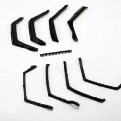 Traxxas Fender Flares Front Rear (4)/ Fender Flare Retainers Front Rear (4)/ 2.5x6mm CS (22)