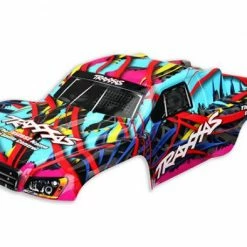 Traxxas Body Slash 4X4 Hawaiian Graphics (painted Decals Applied)