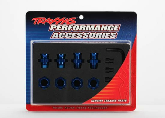 Traxxas Anodized Aluminum 17mm Hex Adapters ( 2WD ) - Image 2