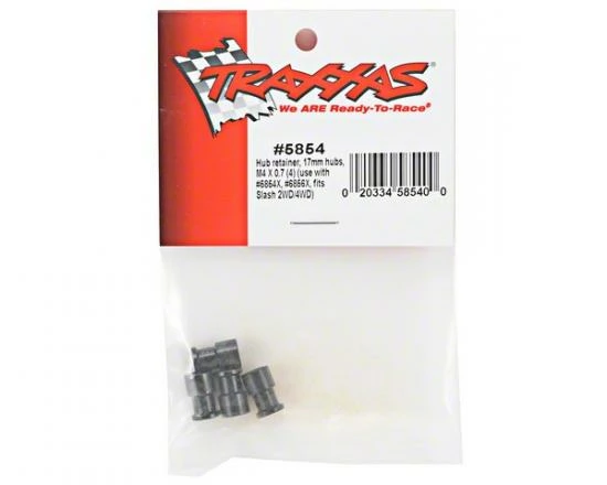 Traxxas Hub Retainer 17mm Hubs M4 X 0.7 (4) (use With 5853X 6856X 6469) - Image 2