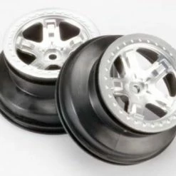 Traxxas Short Course Chrome SCT Wheels - Chrome Beadlock - 12mm Hex (2)