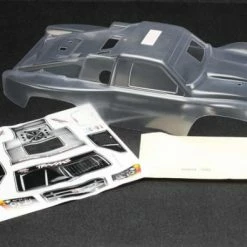 Traxxas Body Slayer Pro 4X4 (clear Requires Painting)/window Masks/decal Sheets
