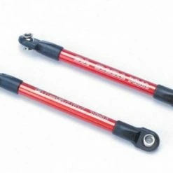 Traxxas Red-anodized Aluminum Push Rod (assembled With Rod Ends) (2) (use With Progressive-2 Rockers)