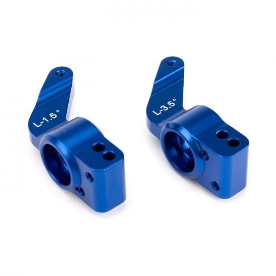 Traxxas Axle Carriers Rear 6061-T6 Aluminum Left Right (blue-anodized)