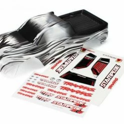Traxxas Body Stampede 4X4 ProGraphix (Graphics Are Printed Requires Paint Final Color Application)/ Decal Sheet