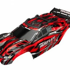 Traxxas Rustler 4X4 Pre Painted Red/Black Bodyshell