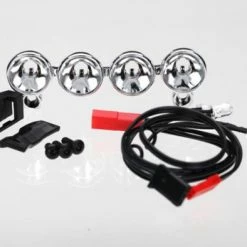 Traxxas LED Lightbar (chrome 4 Clear Lights)