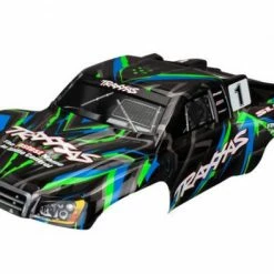 Traxxas Body Slash 4X4 Green (painted Decals Applied)