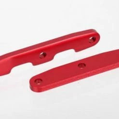 Traxxas Bulkhead Tie Bars Front Rear Aluminum (red-anodized)