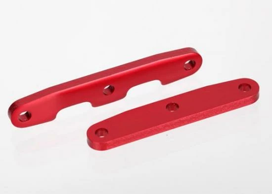 Traxxas Bulkhead Tie Bars Front Rear Aluminum (red-anodized)