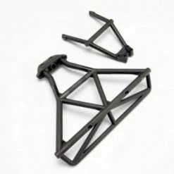 Traxxas Bumper Rear/ Bumper Mount Rear (black)