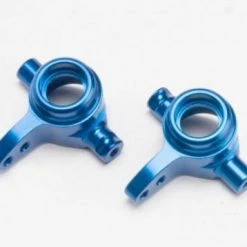 Traxxas 6061-T6 Aluminum Steering Blocks (blue-anodized)