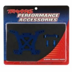 Traxxas 7075-T6 Aluminum Rear Shock Tower (blue-anodized)