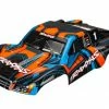 Traxxas Slash 4x4 Bodyshell - Pre Painted Orange/Blue