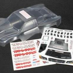 Traxxas Body 1/16th Slash (clear Requires Painting)/grill Lights Decal Sheet