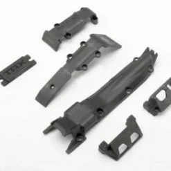 Traxxas Skidplate Set Front (1)/ Rear (1)/ Transmission (1)/ Steering Servo Guards (2) / Steering Servo Cover Plate (1)