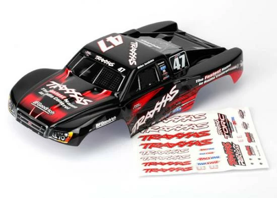 Traxxas Body Mike Jenkins 47 1/16 Slash (painted Decals Applied)