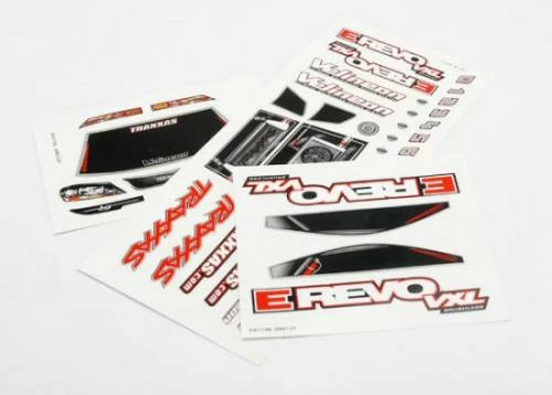 Traxxas Decal Sheets 1/16 E-Revo VXL ** CLEARANCE **