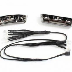 Traxxas LED Lights Light Harness (4 Clear 4 Red)/ Bumpers Front Rear/ Wire Ties (3) (requires Power Supply 7286)