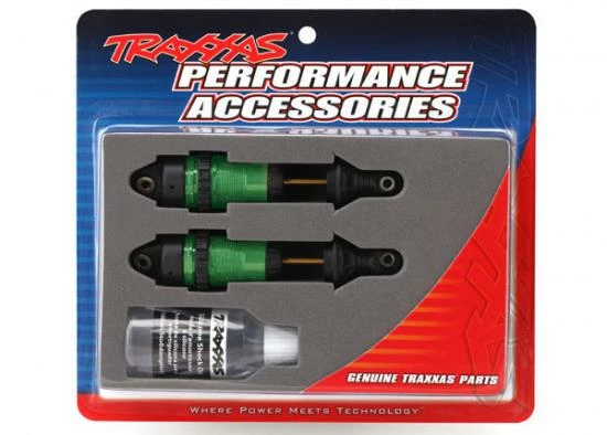 Traxxas Shocks GTR Long Green-anodized PTFE-coated Bodies With TiN Shafts (fully Assembled Without Springs) (2)