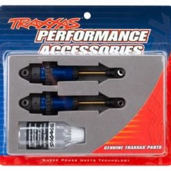 Traxxas Shocks GTR Long Blue-anodized PTFE-coated Bodies With TiN Shafts (fully Assembled Without Springs) (2)