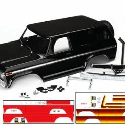Traxxas Ford Bronco Pre Painted Black Complete Bodyshell (312mm Wheelbase)