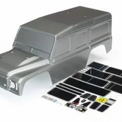 Traxxas Land Rover Defender Bodyshell (324mm WB) - Pre Painted Silver