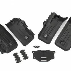 Traxxas Fenders Inner Front Rear (2 Each)/ Rock Light Covers (8)/ Battery Plate/ 3x8 Flathead Screws (4)