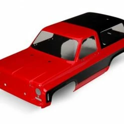 Traxxas Body Chevrolet Blazer (1979) (red) (requires Grille Side Mirrors Door Handles Windshield Wipers Decals)