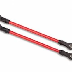 Traxxas Suspension Links Rear Upper Red (2) (5x115mm Powder Coated Steel) (assembled With Hollow Balls) (for Use With 8140R TRX-4 Long Arm Lift Kit)