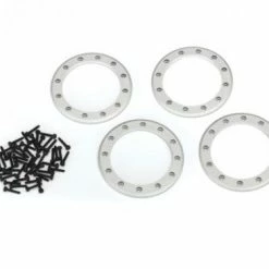 Traxxas Beadlock Rings Satin (2.2) (aluminum)(4)/ 2x10 CS (48)
