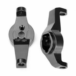 Traxxas Caster Blocks 6061-T6 Aluminum (charcoal Gray-anodized) Left And Right