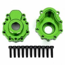 Traxxas Portal Housings Outer 6061-T6 Aluminum (green-anodized) (2)/ 2.5x10 CS (12)