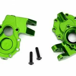 Traxxas Portal Housings Inner (front) 6061-T6 Aluminum (green-anodized) (2)/ 3x12 BCS (2)