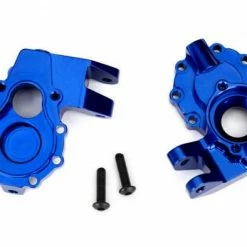 Traxxas Portal Housings Inner (front) 6061-T6 Aluminum (blue-anodized) (2)/ 3x12 BCS (2)