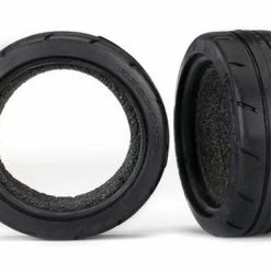 Traxxas Tires Response 1.9 Touring (front) (2)/ Foam Inserts (2)