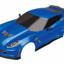 Traxxas Body Chevrolet Corvette Z06 Blue (painted Decals Applied)