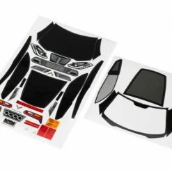 Traxxas Decal Sheets Chevrolet Corvette Z06