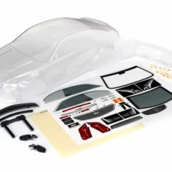 Traxxas Body Cadillac CTS-V (clear Requires Painting)/ Decal Sheet (includes Side Mirrors Spoiler Mounting Hardware)