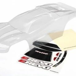 Traxxas Body E-Revo (clear Requires Painting)/window Grill Lights Decal Sheet