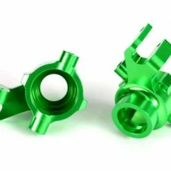 Traxxas Steering Blocks 6061-T6 Aluminum (green-anodized) Left Right