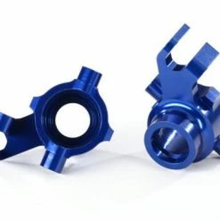 Traxxas Steering Blocks 6061-T6 Aluminum (blue-anodized) Left Right
