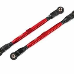 Traxxas Toe Links Wide Maxx (TUBES 6061-T6 Aluminum (red-anodized))