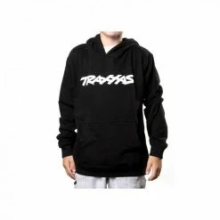 Traxxas Traxxas Logo Hoodie Black Youth Medium